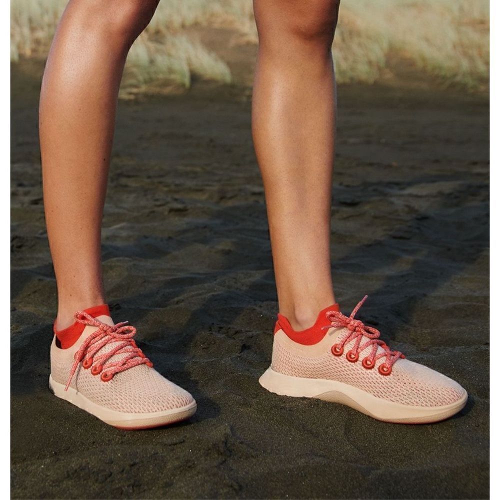 Allbirds Tree Dasher Flame 1 Womens 8 shoes light red Running athletic sneakers